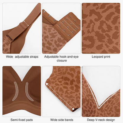 ⏳Begränsad tid 50 % rabatt⏰Andningsbar, sömlös, trådlös lyft-BH för kvinnor👙