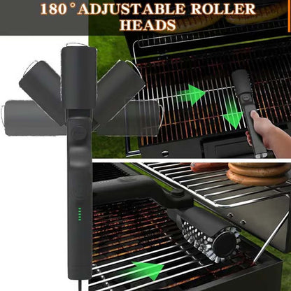 🔥Sladdlös elektrisk grillborste