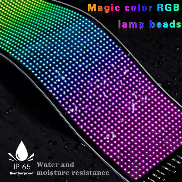 🌈 50% RABATT! 🚗 Färgglad Ögonlampa för Bilfönster – RGB-färger, Fjärrkontroll & USB-driven för Stämningsbelysning ✨