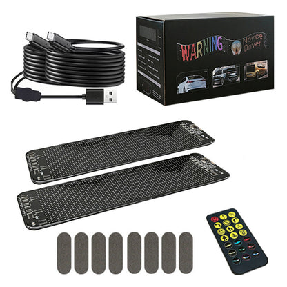🌈 50% RABATT! 🚗 Färgglad Ögonlampa för Bilfönster – RGB-färger, Fjärrkontroll & USB-driven för Stämningsbelysning ✨