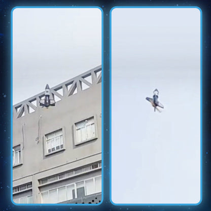 🔥Högtflygande raketkastare med automatisk fallskärmsåtergång