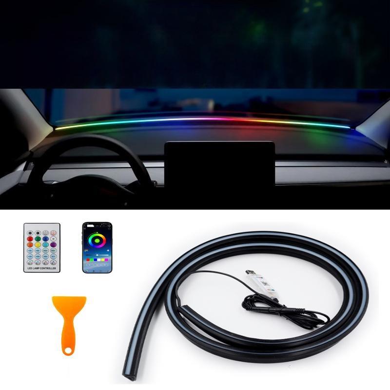 RGB-LED-ljusslinga för bilinstrumentpaneler