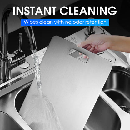 Förtjockad mögelresistent skärbräda i rostfritt stål för hemmet