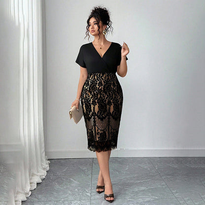 Damkläder Fritidskläder Klänning med V-ringning