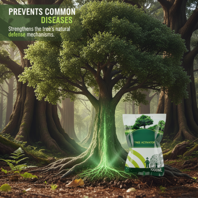 Träddropp näringslösning för växtåterhämtning