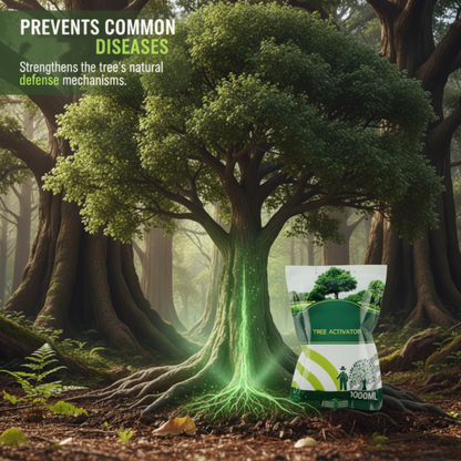 Träddropp näringslösning för växtåterhämtning