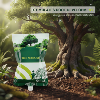 Träddropp näringslösning för växtåterhämtning