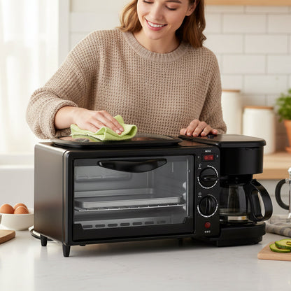 3-i-1 elektrisk frukoststation🍞☕🍳