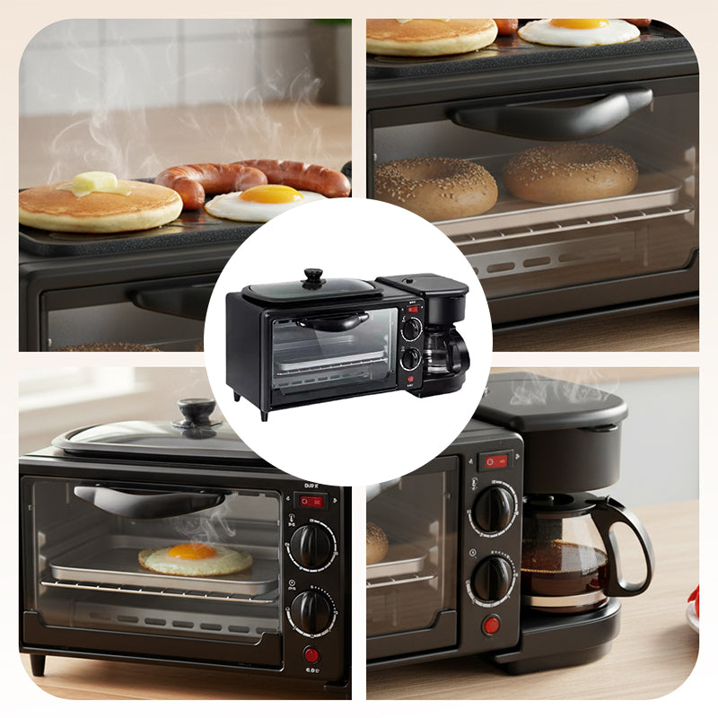 3-i-1 elektrisk frukoststation🍞☕🍳