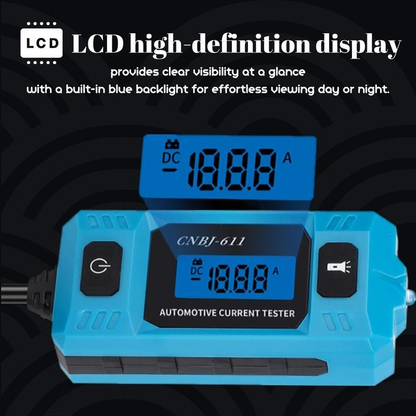 Bärbar strömtestare för bilar