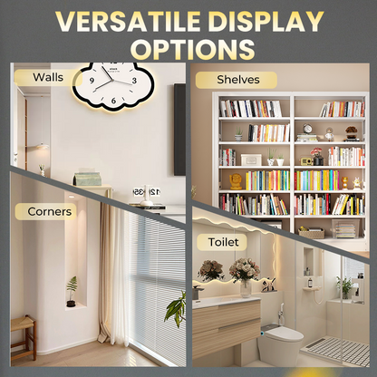 Vintage spegel med fjäril och slända som väggdekoration