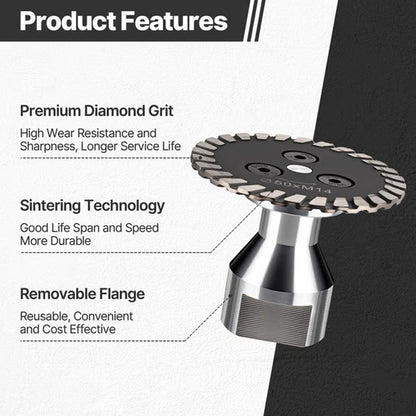 💎 50% RABATT NU! 🔧 M14 Diamantklinga för Sten – Industrikvalitet, Flisfri Skärning & Torr/Våt Användning – För Kakel, Marmor, Granit ✨