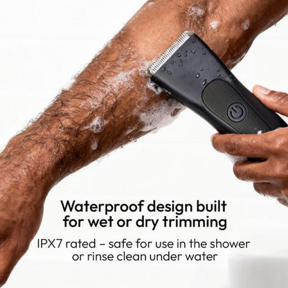 💈 50% RABATT NU! ✨ Digital Kroppstrimmer för Män – LCD-display, Vattentät & Olika Trimmhuvuden 📱⚡