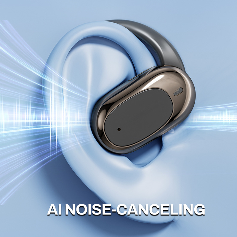 🔥Mega sommarrea🔥Vattentäta hörlurar med öppet öra och AI-översättning