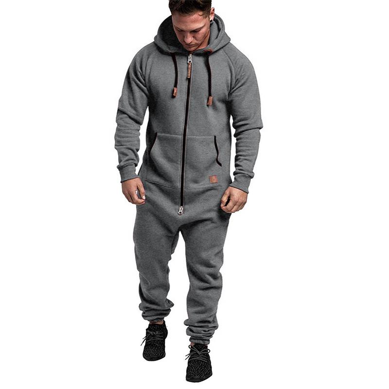 🎁2026 Nyheter 49 % RABATT💥Huvtröja i fleece, enfärgad jumpsuit