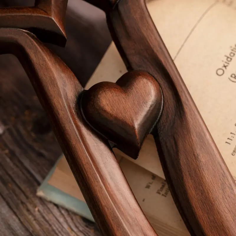 🔥 49% RABATT🔥Intertwined Hearts Träkors♥