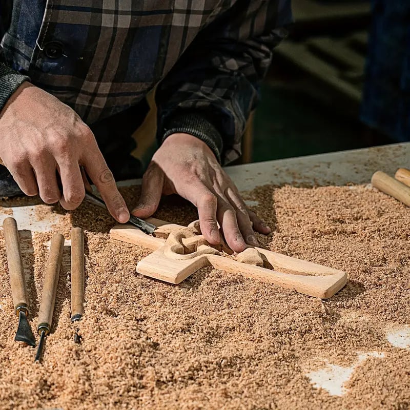 🔥 49% RABATT🔥Intertwined Hearts Träkors♥