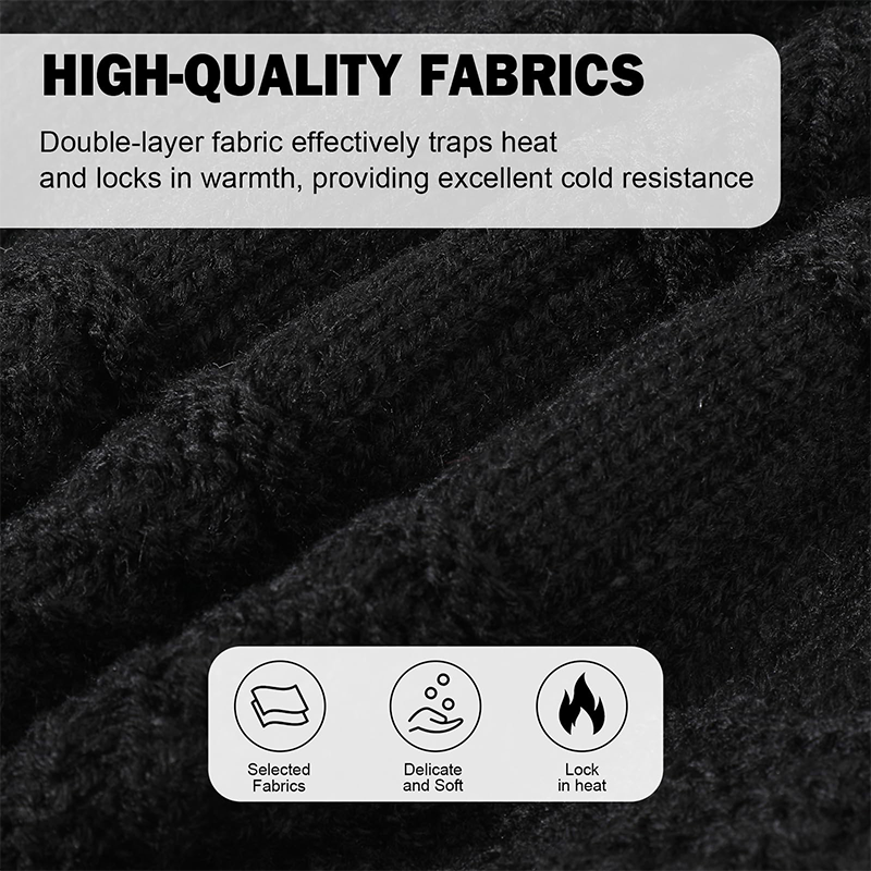 3-i-1 vinterbalaklava med termisk huva och visir