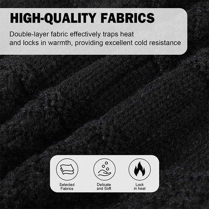 3-i-1 vinterbalaklava med termisk huva och visir