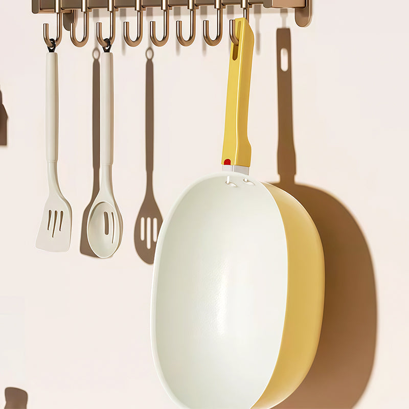 Keramisk nonstick-stekpanna med lock