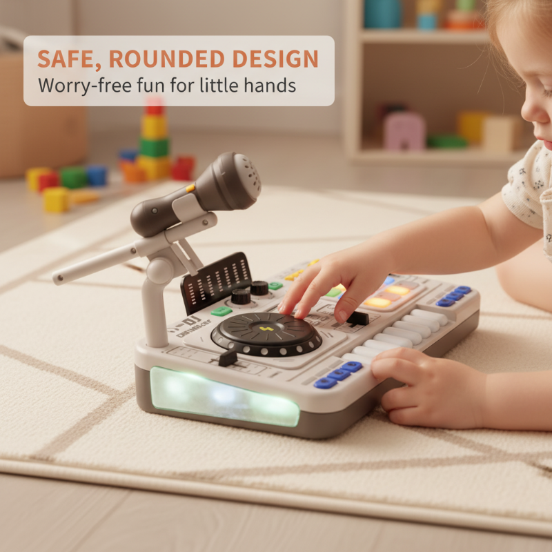 Barns elektronisk DJ-mixerlek