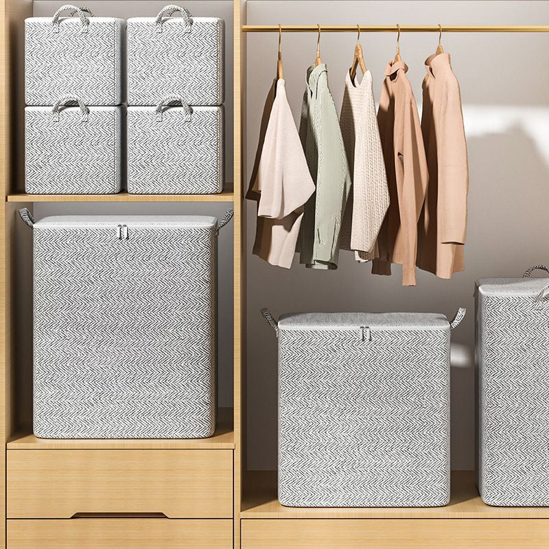 🔔 50 % RABATT🔥Extra stor förvaringslåda med lock – mångsidig för kläder, filtar och sängkläder