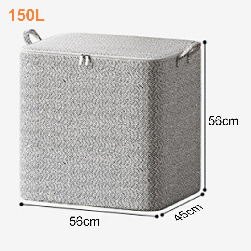 🔔 50 % RABATT🔥Extra stor förvaringslåda med lock – mångsidig för kläder, filtar och sängkläder