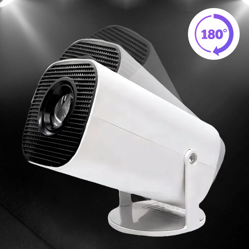 🎬 1080P HD WiFi-projektor – Förvandla ditt vardagsrum till en biograf! 🚚 Fri leverans