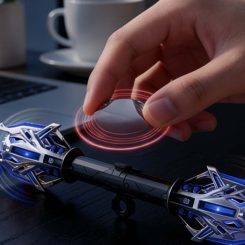 ✨ Infällbar lysande svärdleksak med ljudeffekter