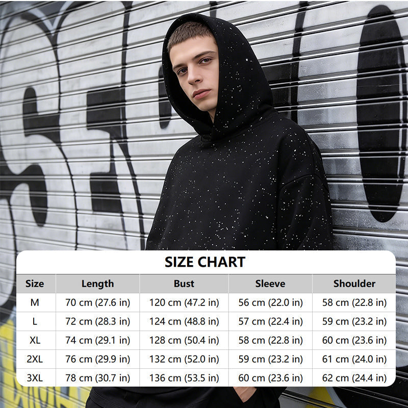 Bekväm hoodie med stjärnhimmel