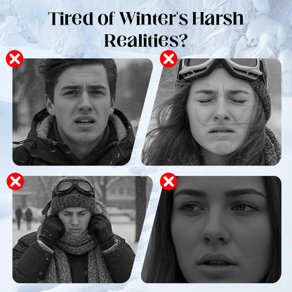 🔥Unisex vintermössa med glasögon