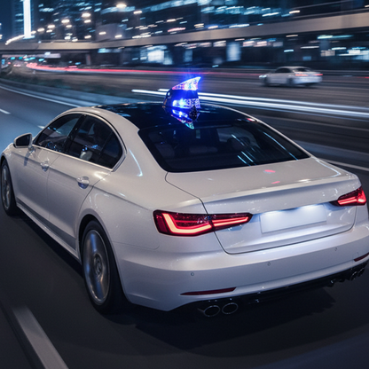 🎄Kerstdeal ALTIJD 50% KORTING!Auto Haaienvin Wind Decoratieve Verlichting (LED): Windgestuurd + Zelfklevend Installatie – Stylish & Veilig！