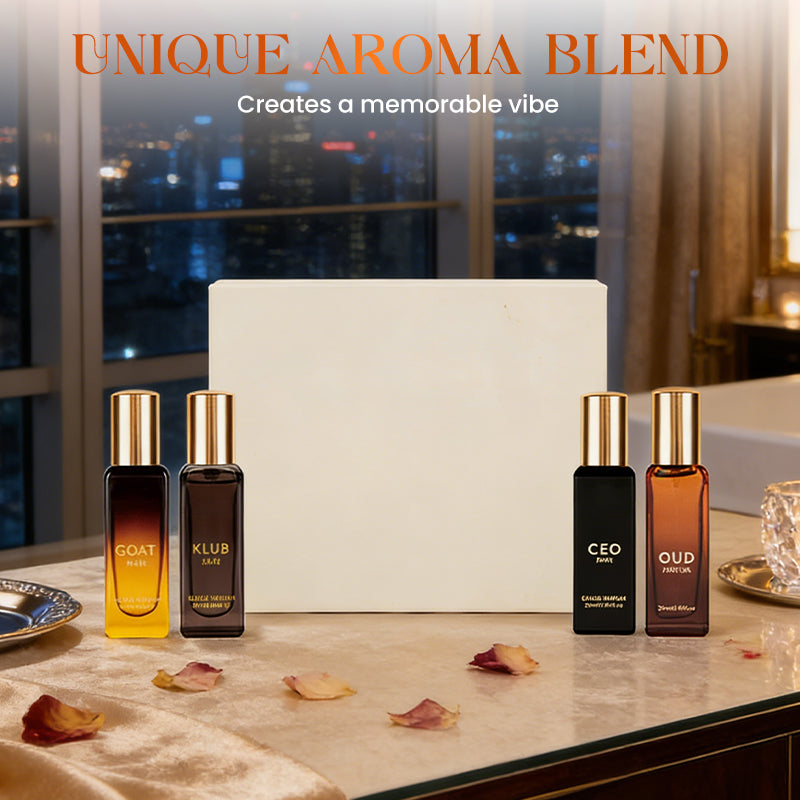 Lyxigt parfympresentpaket för män