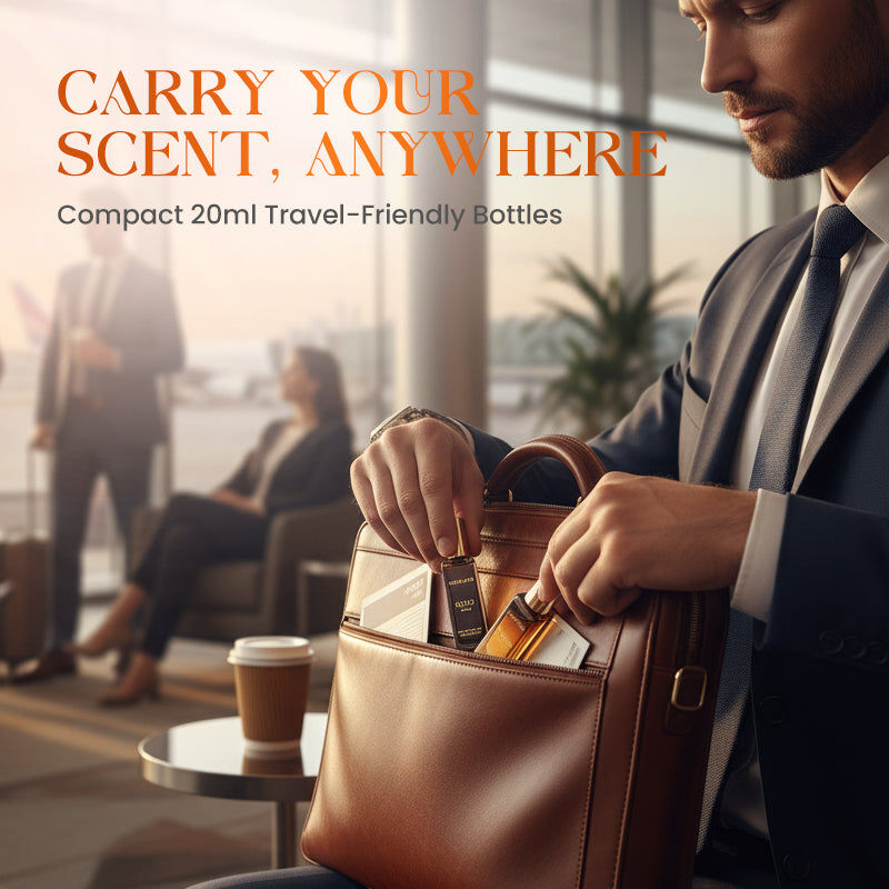 Lyxigt parfympresentpaket för män