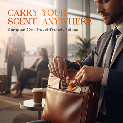 Lyxigt parfympresentpaket för män