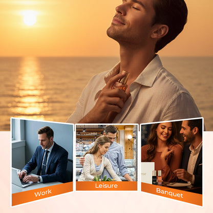 Lyxigt parfympresentpaket för män