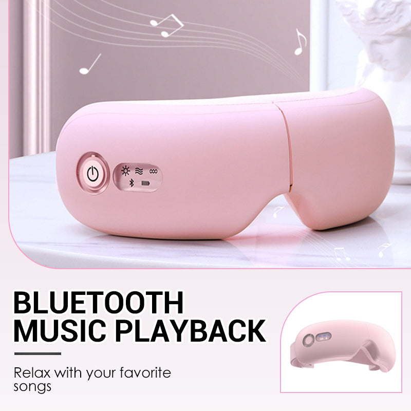 🔥Smart musikögonmassager med värmeterapi