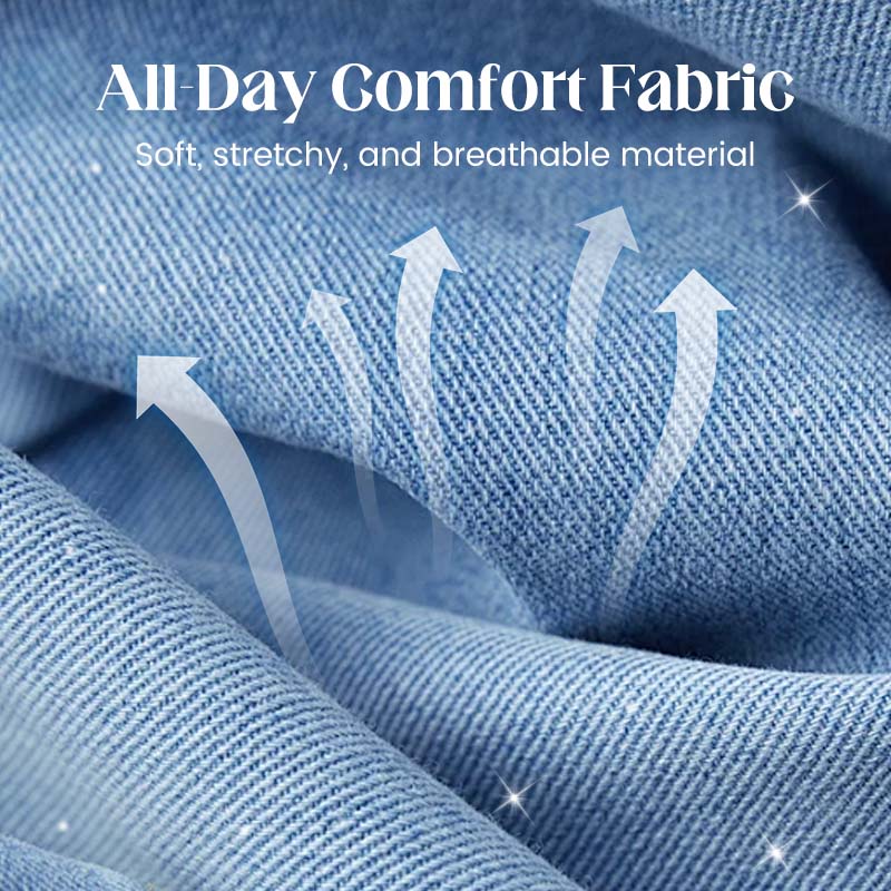 🔥Het försäljning🔥 Eleganta jeans för kvinnor, dekorerade med strass