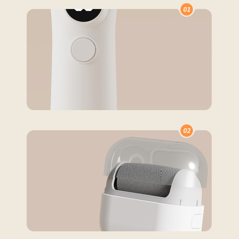 Bærbar Vanntett Elektrisk Fotskrubb for Hardhudfjerning