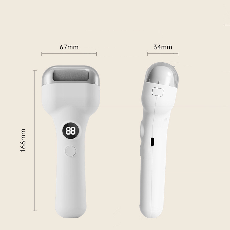 Bærbar Vanntett Elektrisk Fotskrubb for Hardhudfjerning