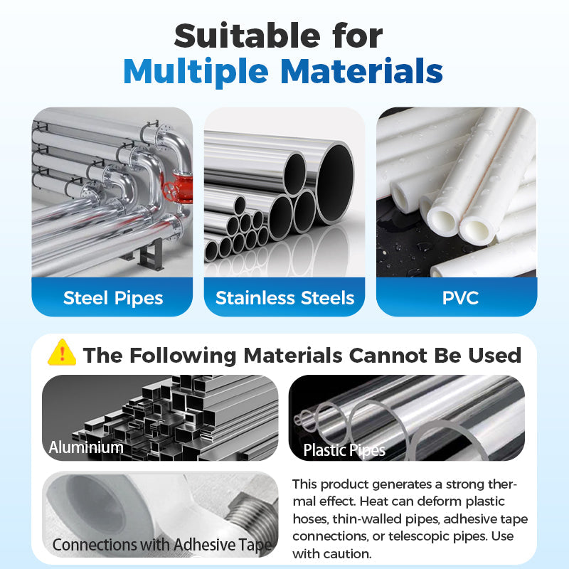 4-i-1 kraftfullt pulver för att rensa igensatta rör