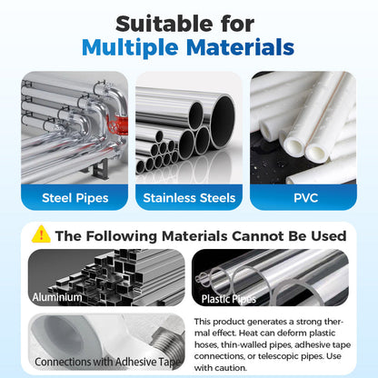 4-i-1 kraftfullt pulver för att rensa igensatta rör
