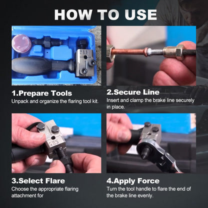 🔥50% RABATT🔧 Universellt bromsverktygssats för bilar⚙️ Precision 4,75 mm, hög effektivitet, säker och stabil