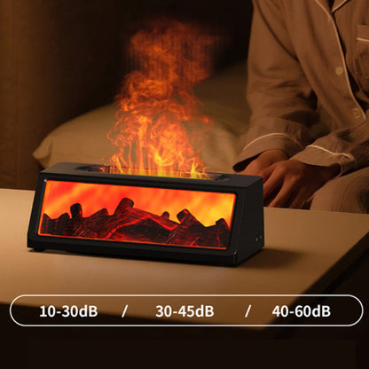 🔥Eldstad med aromdiffusor och 7 flammeffekter