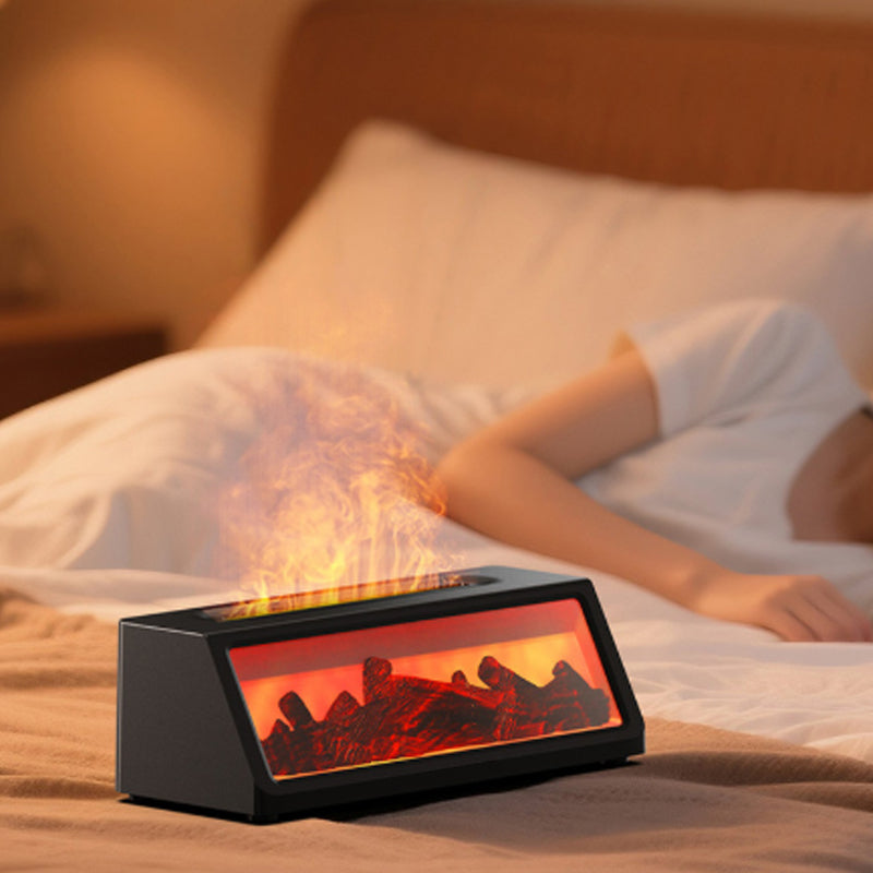 🔥Eldstad med aromdiffusor och 7 flammeffekter