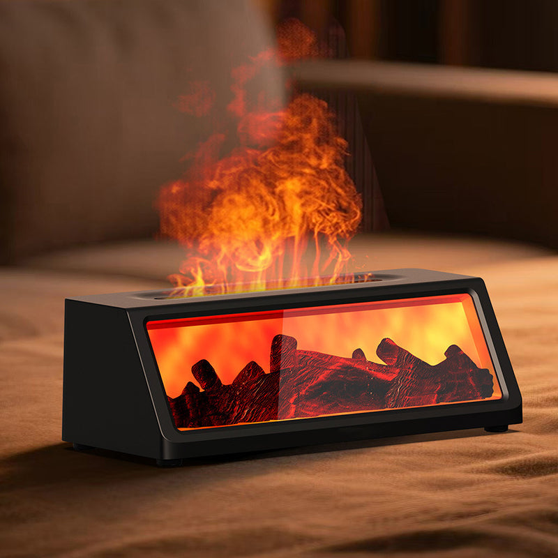 🔥Eldstad med aromdiffusor och 7 flammeffekter