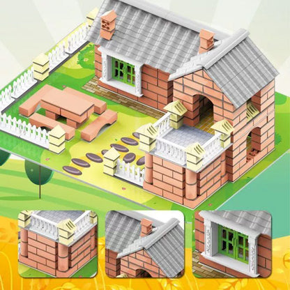 214 delar DIY bygg- och konstruktionsleksak för barn