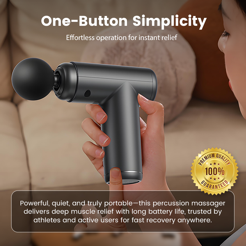 Bärbar djupvävnadsmassageapparat