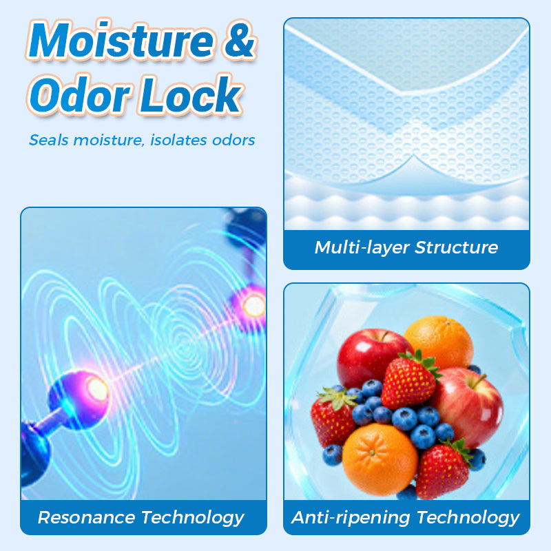 🥡Återanvändbara förslutningsbara matförvaringspåsar av aluminiumfolie  🔒✨ ♻️🛒