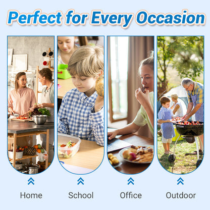 🥡Återanvändbara förslutningsbara matförvaringspåsar av aluminiumfolie  🔒✨ ♻️🛒